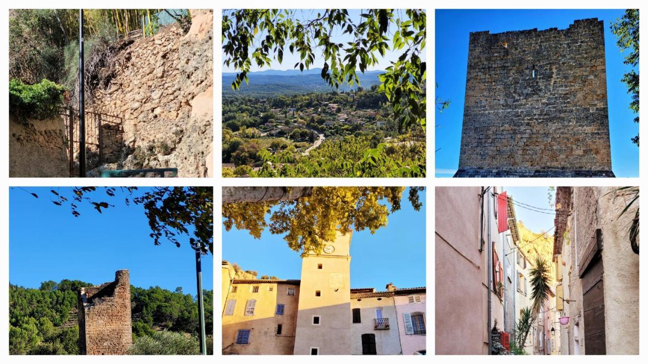 Le Rocher Appartement Cotignac Bagian luar foto